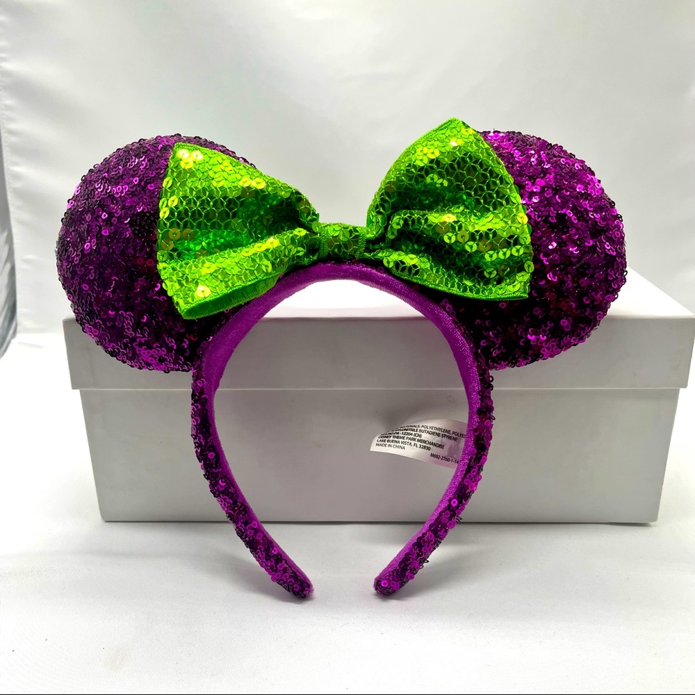 Purple Minnie Mouse Disney Ears Halloween
